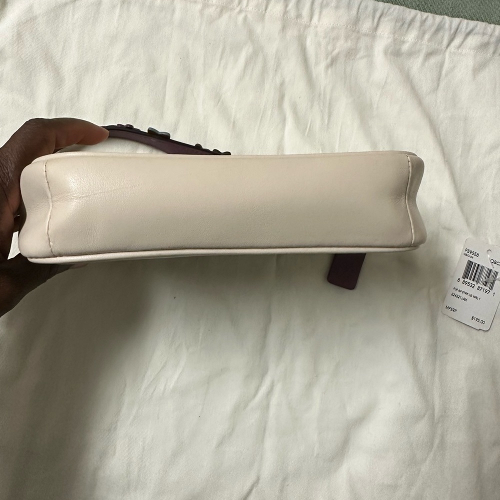 Authentic Coach Nolita 19 in chalk smooth leather! - Picture 5 of 14